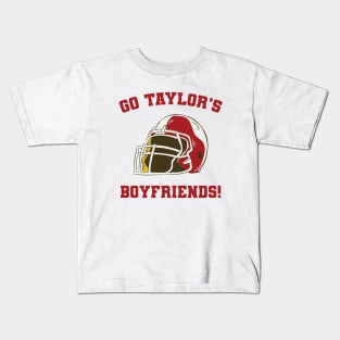 Taylor's Boyfriends Football Kids T-Shirt